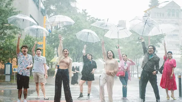 Naysila Mirdad hadiri pemutaran film dan jalan-jalan di Korea Selatan (Foto: Instagram @naymirdad)