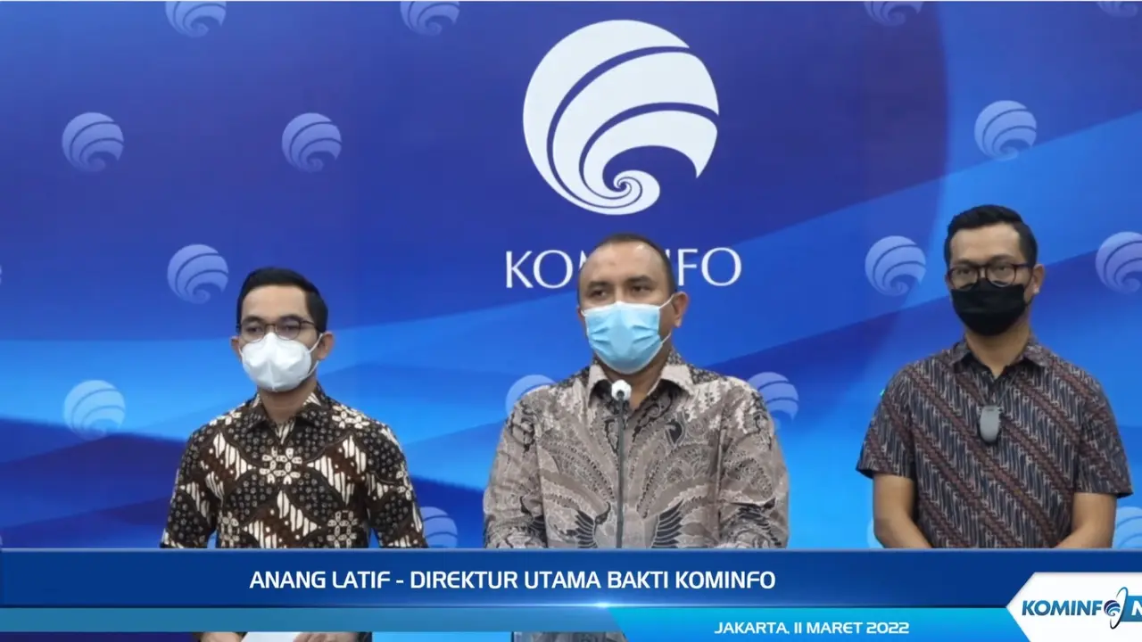 Direktur Utama BAKTI Anang Latif