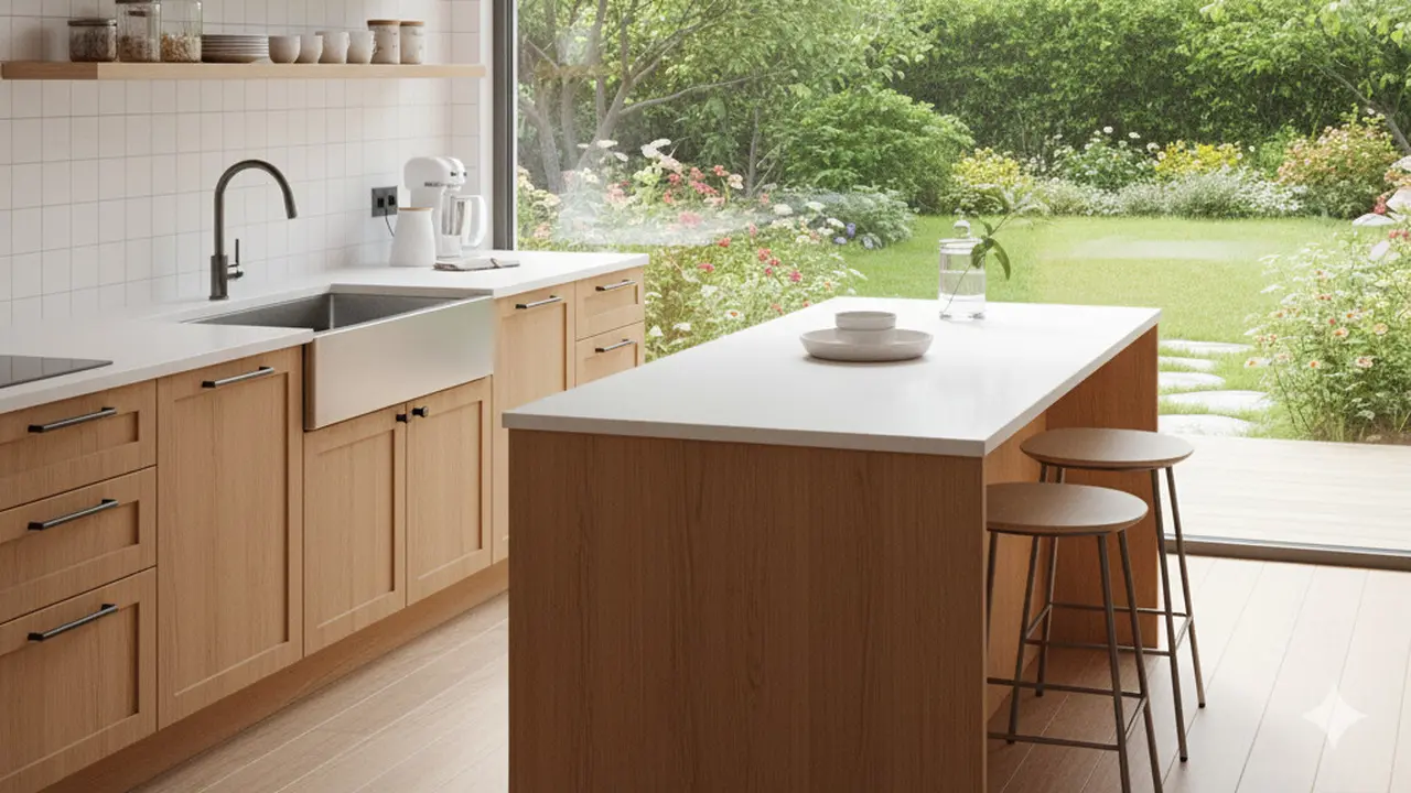 Desain Dapur Ala Korea Estetik