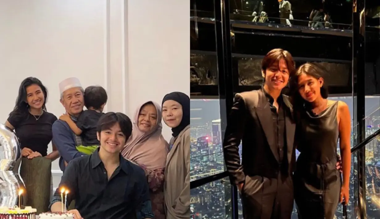 Sebagai sang kekasih, Shenina pun merayakan ulang tahun Angga dengan penuh kejutan. Mulai dari bersama keluarga Angga hingga dinner romantis berdua. (@angga)