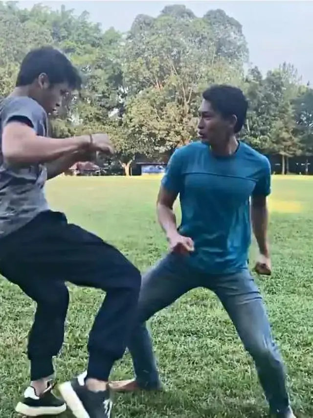 Bak Petarung, Ini 6 Potret Antonio Blanco Jr Akting Laga Dalam Sinetron BHSI