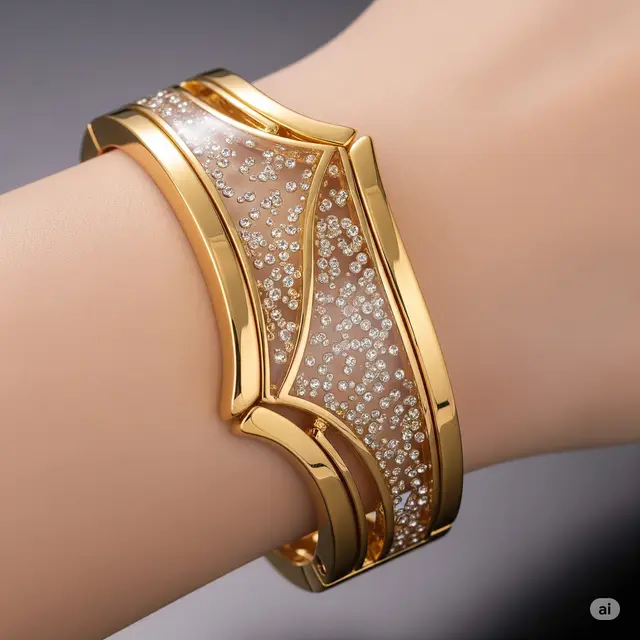 Model Gelang Emas 24K Terbaru yang Unik di Tahun 2025.