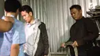 Polisi selama satu setengah jam lakukan penggeledahan, ditemukan satu celurit berukuran besar beserta peralatan pembuatan senjata tajam.