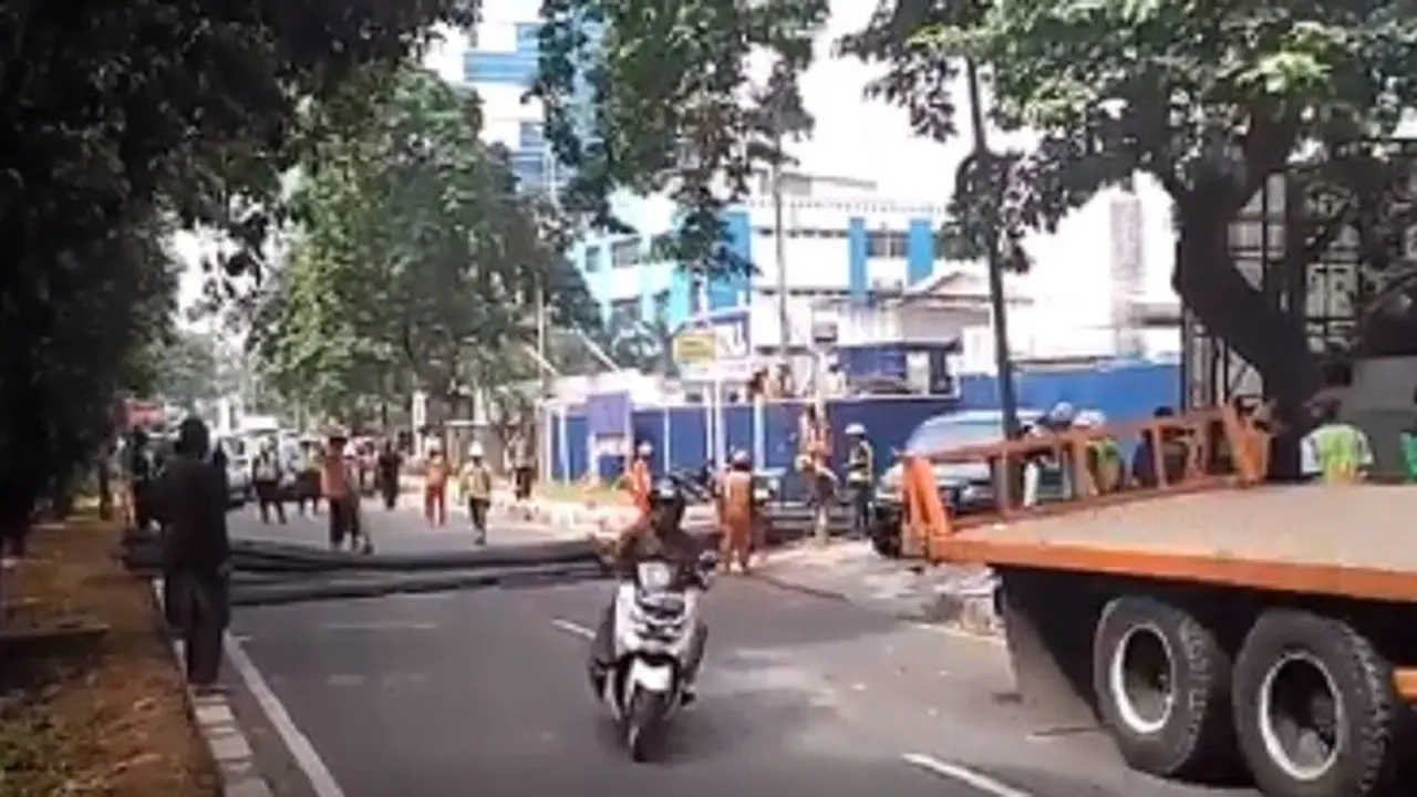 Kemacetan di Jalan TB Simatupang