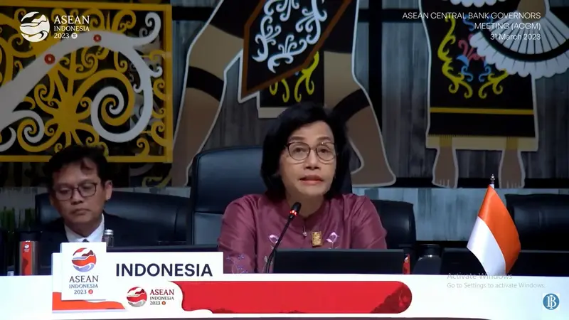 Menteri Keuangan (Menkeu) Sri Mulyani Indrawati