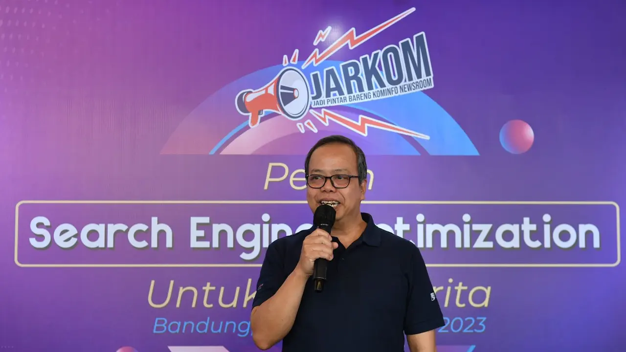 Nursodik Gunarjo, Direktur Pengelolaan Media dari Direktorat Jenderal Informasi dan Komunikasi Publik Kementerian Komunikasi dan Informatika. Dok: Kominfo