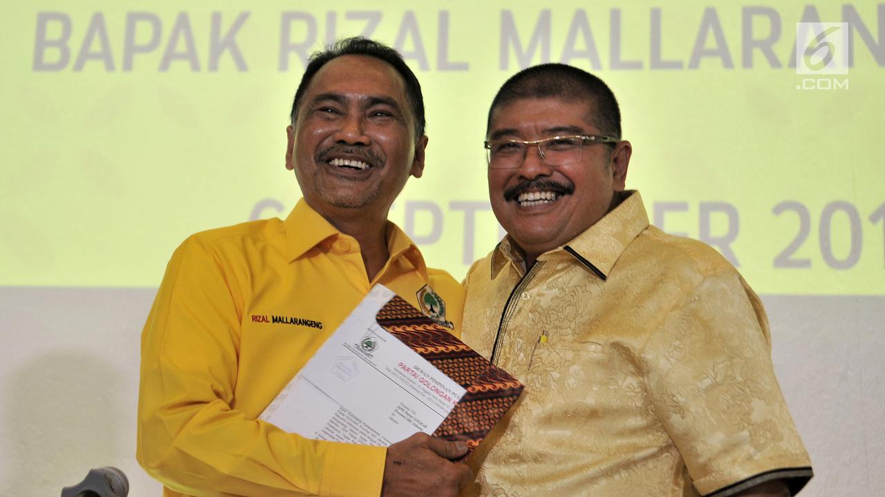 Gantikan Agus Gumiwang, Rizal Mallarangeng Jabat Plt Ketua DPD Golkar DKI Jakarta
