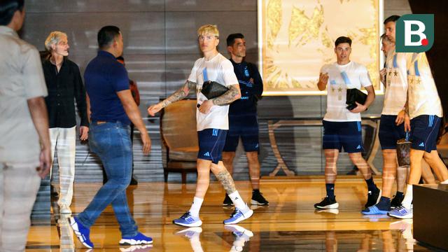 Foto: Penampakan Dua Pemain Muda Manchester Setelah Timnas Argentina Jalani Latihan
