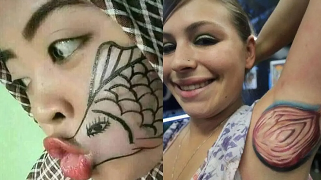 6 Tato di Bagian Tubuh Cewek Ini Tak Biasa, Nyeleneh Banget