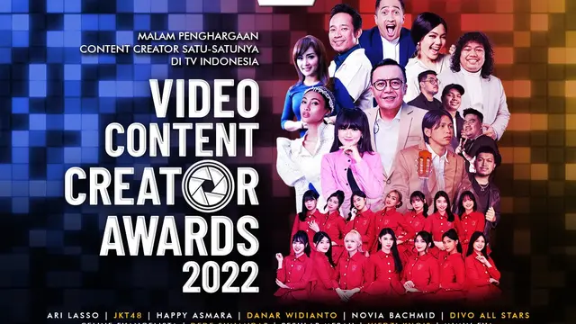 Video Content Creator Awards 2022 (Istimewa)