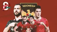 Timnas Indonesia - Jordi Amat dan Elkan Baggott (Bola.com/Decika Fatmawaty)
