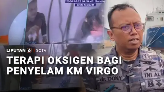 Penyelam KM Virgo Jalani Terapi Oksigen Hiperbarik Usai 14 Hari Operasi