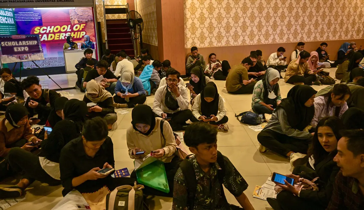 Sementara itu, menurut data Badan Pusat Statistik (BPS), jumlah pengangguran pada Agustus 2024 tercatat sebesar 7,47 juta orang atau meningkat dari 7,20 juta orang pada Februari 2024. (Juni KRISWANTO/AFP)