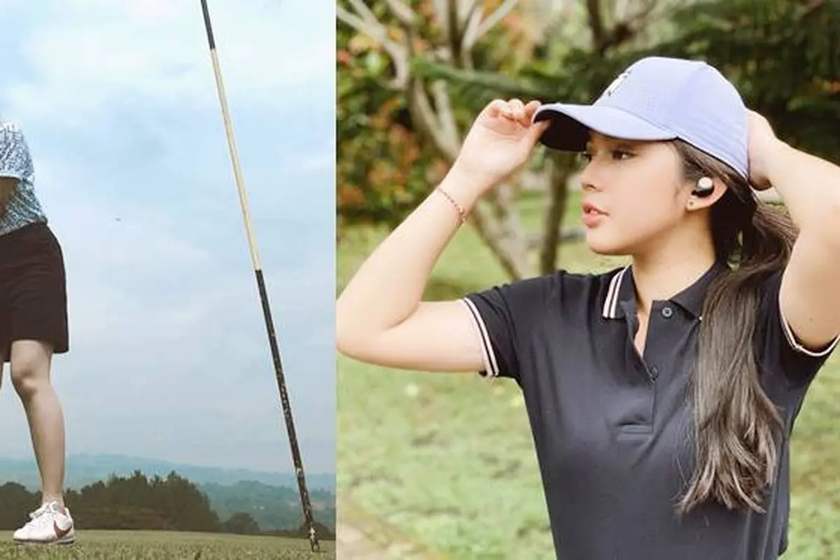 Tampil Sporty, Ini 6 Gaya Stylish Fay Nabila Saat Main Golf