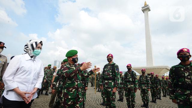 Kodam Jaya Gelar Apel Pasukan Pengamanan Pilkada 2020 dan Penanggulangan Bencana