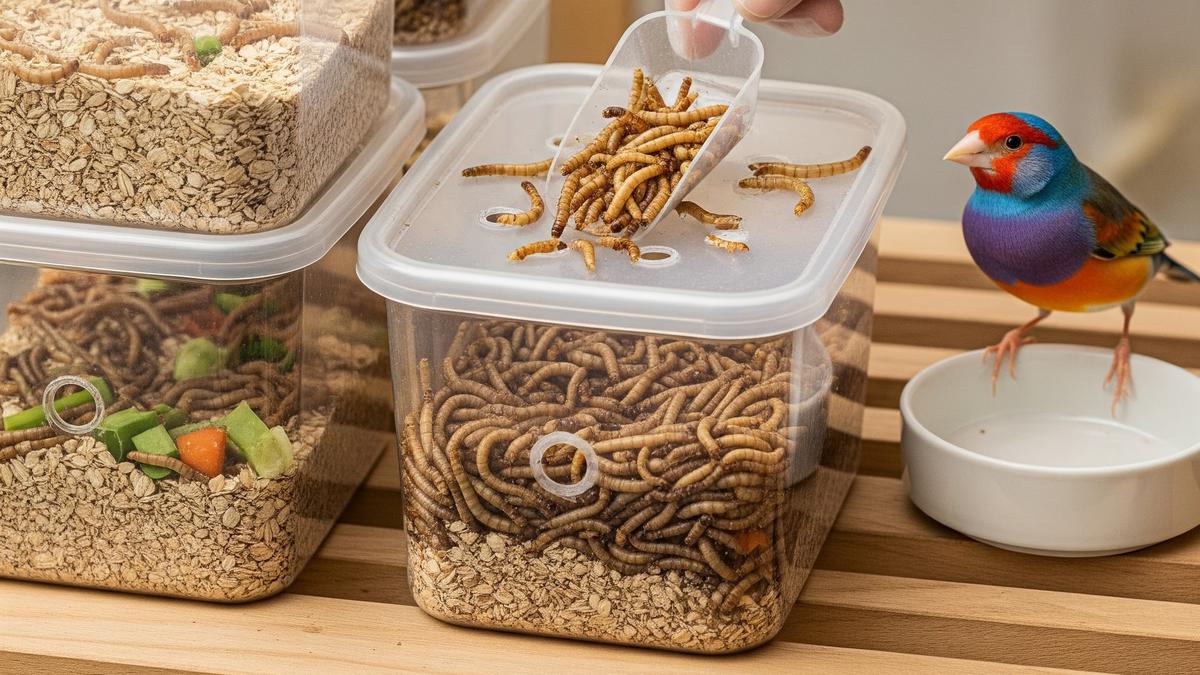 7 Cara Ternak Ulat Hongkong untuk Pakan Burung dan Ikan bagi Pemula