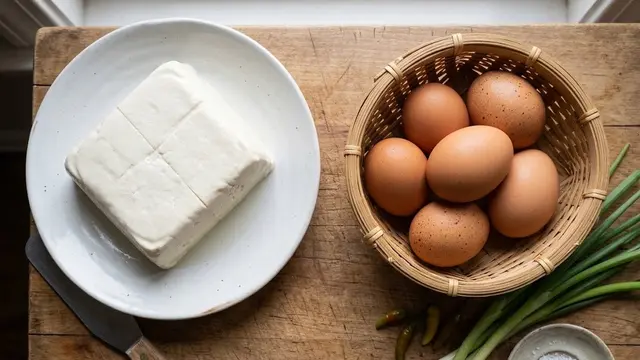tahu telur