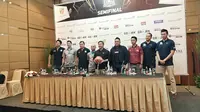Jumpa Pers Semifinal IBL 2017-2018 (Liputan6.com/Thomas)