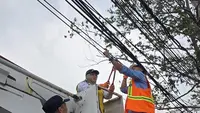 Kabel Semrawut di 15 Ruas Jalan Tangerang Mulai Ditanam Bawah Tanah