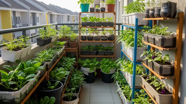 Ide Kebun Sayur untuk Ibu-ibu di Komplek Perumahan Subsidi/Gemini AI