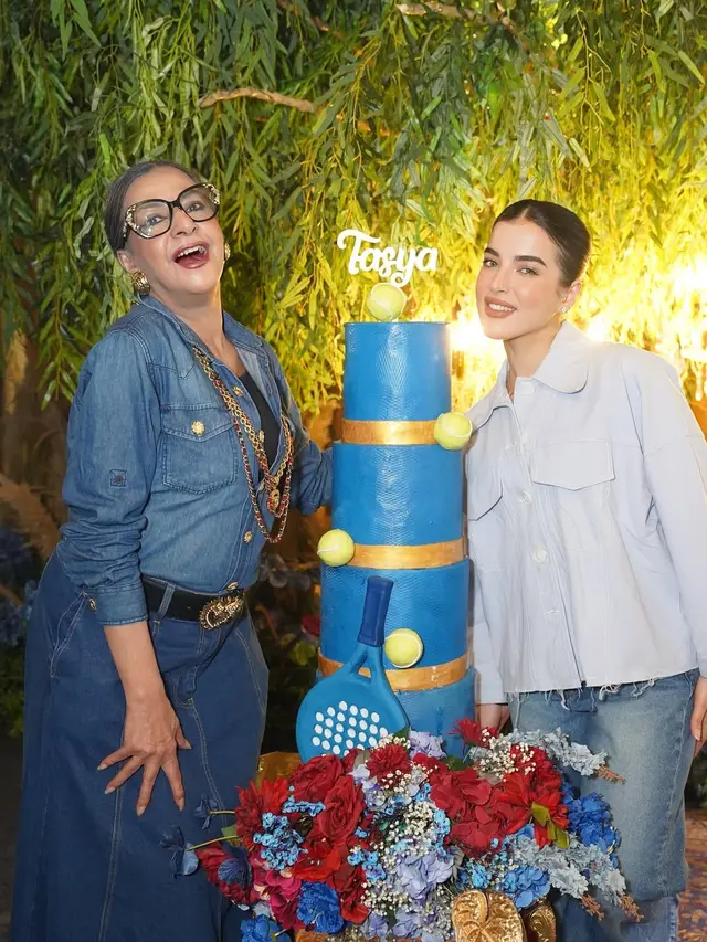 Tasya Farasya Gelar Parade Ulang Tahun ke-33, Pakai All Denim hingga Padel Look