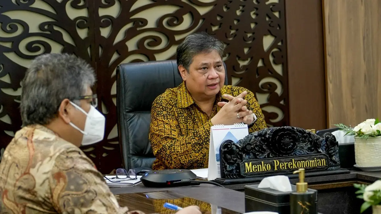 Menteri Koordinator Bidang Perekonomian Airlangga Hartarto