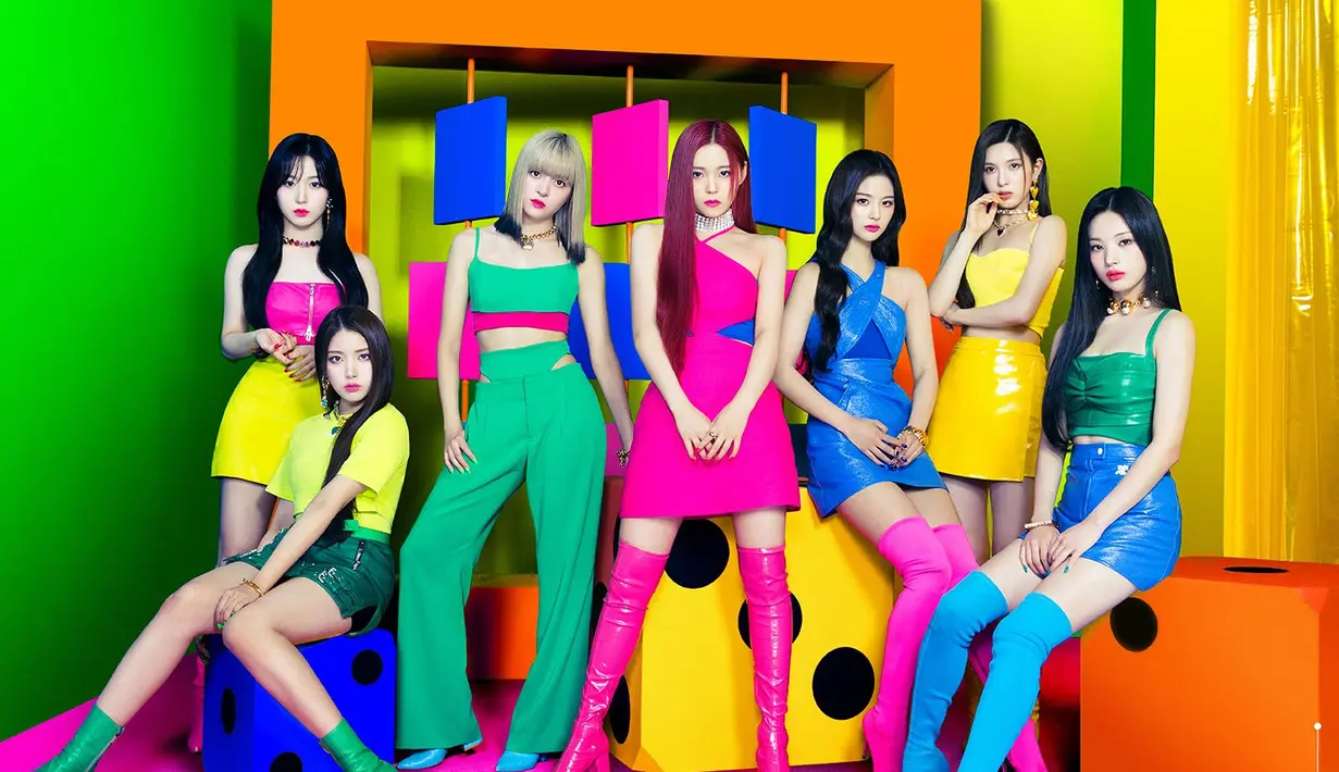 <p>Nmixx. (JYP Entertainment via Soompi)</p>