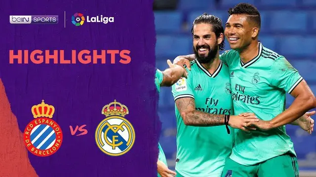 VIDEO: Highlights La Liga, Real Madrid Raih 3 Poin di Kandang Espanyol Berkat Assist Indah Karim Benzema