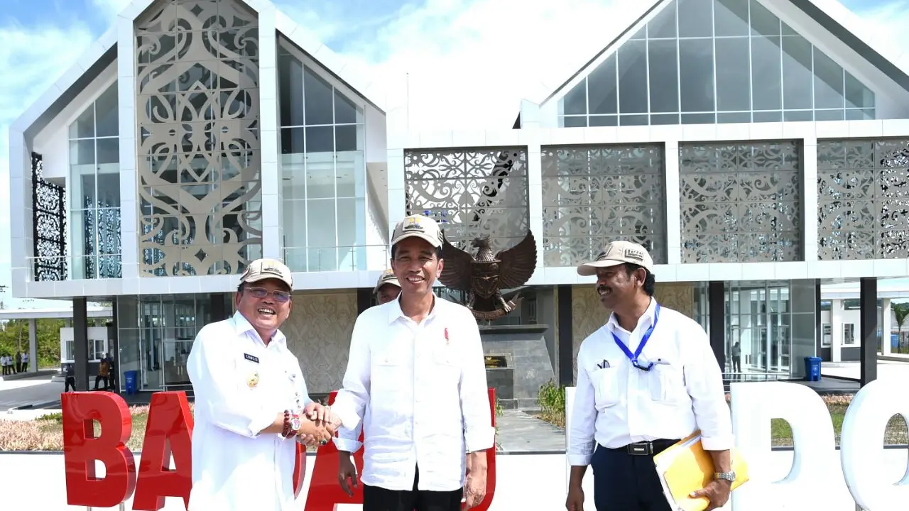 Bangun PLBN, Jokowi Ingin Ada Pusat Ekonomi di Perbatasan