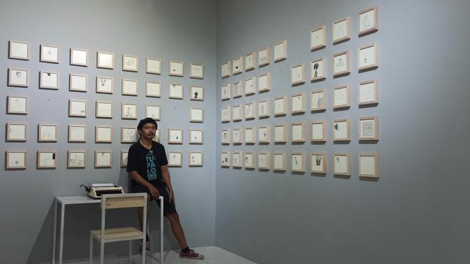 Syam Terrajana menggelar pameran tunggal di Ruang Ndalem Art Space Yogyakarta 5 sampai 15 Maret 2021