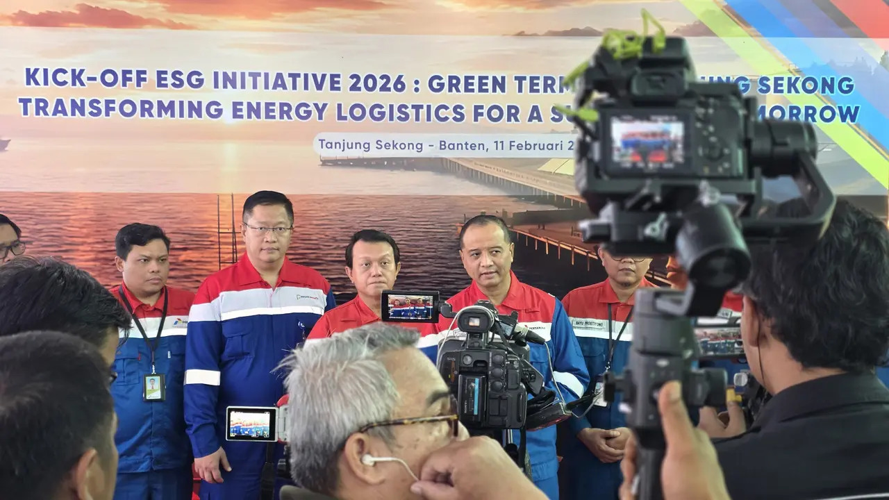 PT Elnusa Petrofin (EPN), anak usaha PT Elnusa Tbk (ELSA) mendukung implementasi inisiatif Green Terminal LPG Tanjung Sekong, Cilegon, Banten. (Dok EPN)