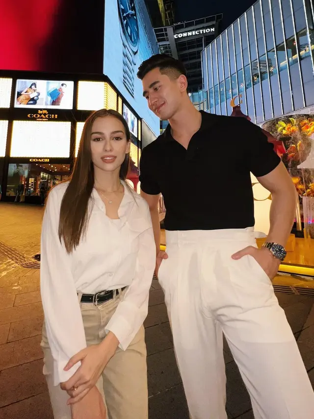 Verrell Bramasta dan Anna Jobling Pemain Melur untuk Firdaus jalan-jalan di Malaysia jelang Lebaran Idul Fitri 2023 (Foto: Instagram annajobling)