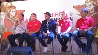 Jumpa pers Prambanan Jazz Festival 2017 di Yogyakarta, Jumat (18/8/2017) (Liputan6.com/Switzy Sabandar)