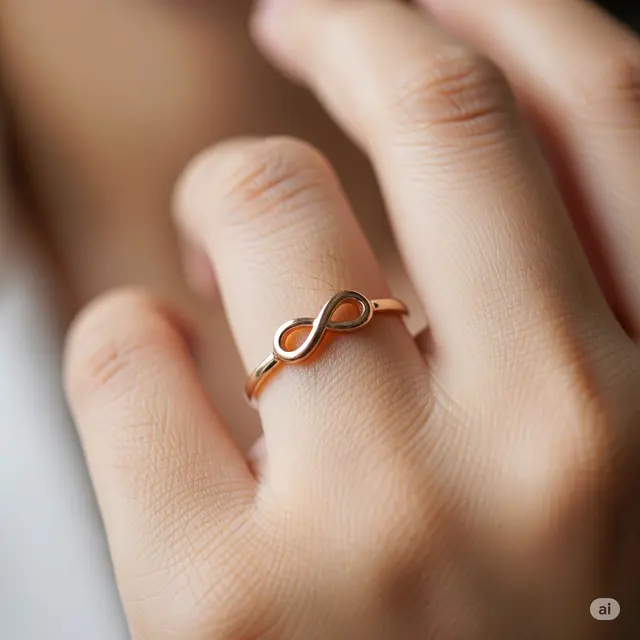 Model Cincin Emas Simple Elegan. Foto: Gemini