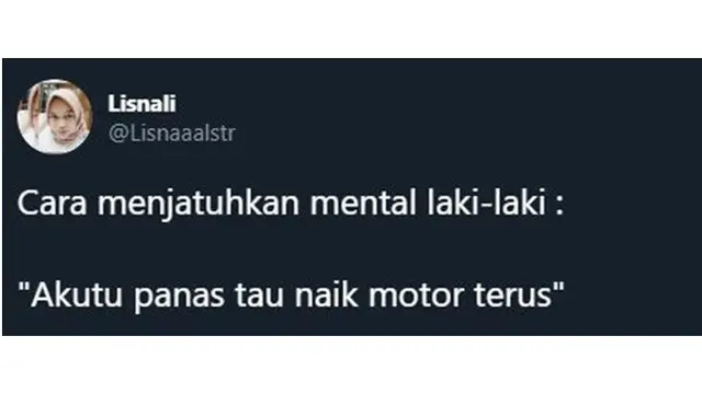 Jatuhkan Mental Cowok