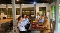 Kalalas Narkotika Jakarta bertemu dengan Kepala PPKD Jakarta Timur