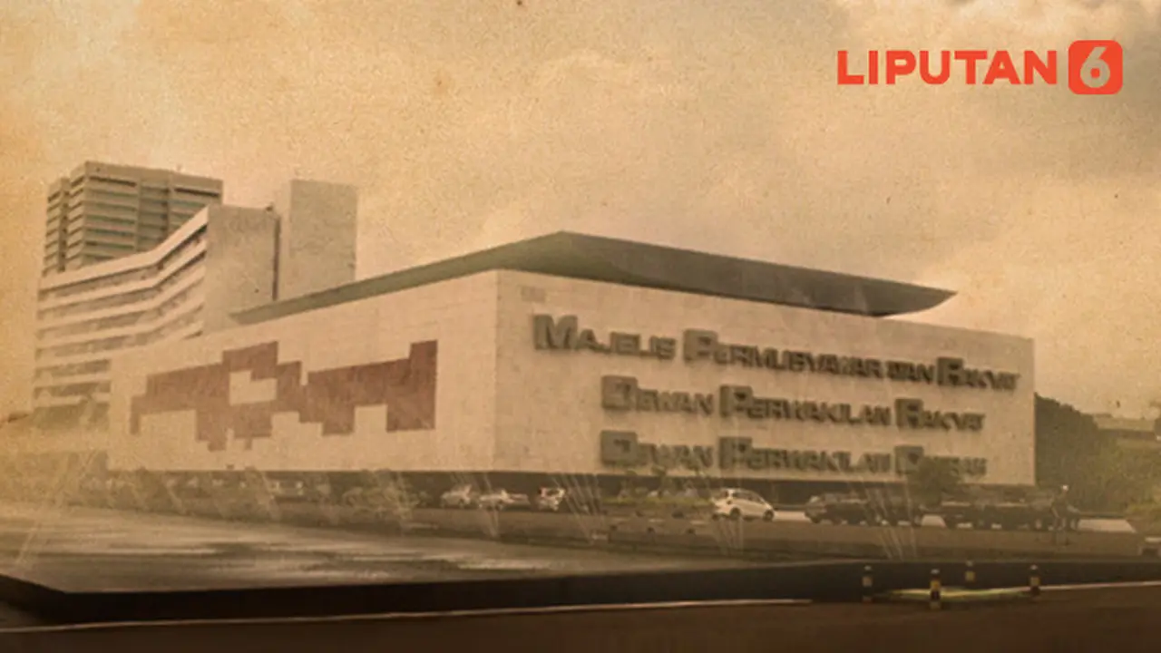 Banner Gedung MPR DPR DPD
