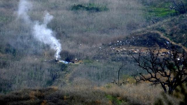 Hangus Terbakar, Begini Penampakan Helikopter yang Tewaskan Kobe Bryant