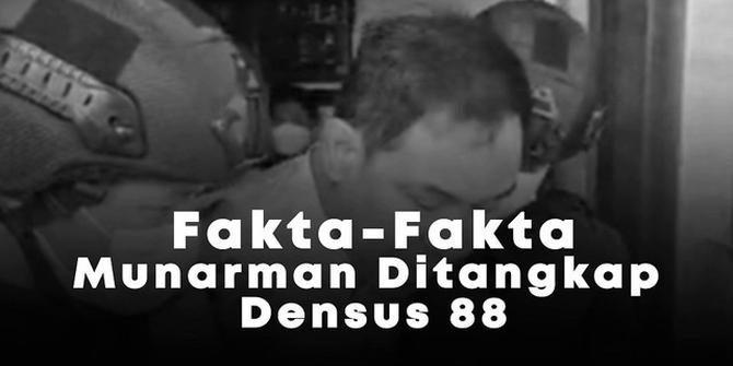 VIDEOGRAFIS: Fakta-Fakta Munarman Ditangkap Densus 88