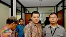 Terdakwa Direktur PT Papua Indah Perkasa (PIP), Teddy Renyut langsung menerima vonis 3,5 tahun penjara yang dijatuhkan Majelis Hakim Pengadilan Tipikor, Jakarta, Rabu (29/10/2014). (Liputan6.com/Miftahul Hayat)