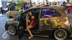 JBTC yang digelar hingga 2 Oktober mendatang ini sebagai bentuk apresiasi Honda kepada para modifikator yang mengekspresikan kreativitasnya melalui produk Honda, Jakarta, Kamis (29/9). (Liputan6.com/Angga Yuniar)