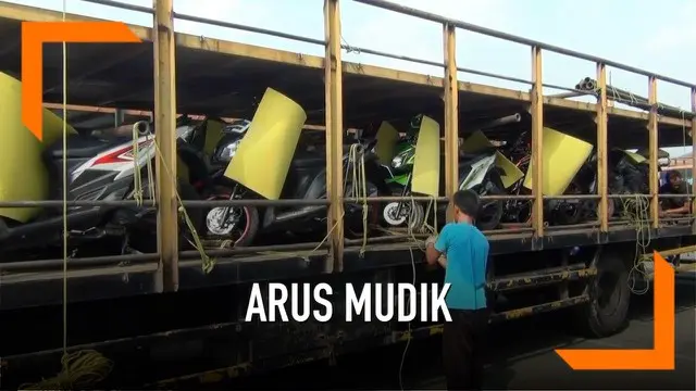 Pemprov DKI mengerahkan 36 truk mengangkut 740 motor para pemudik dalam program mudik gratis Pemprov DKI Jakarta. Sementara pemulikny akan diangkut menggunakan bus dari Monas.