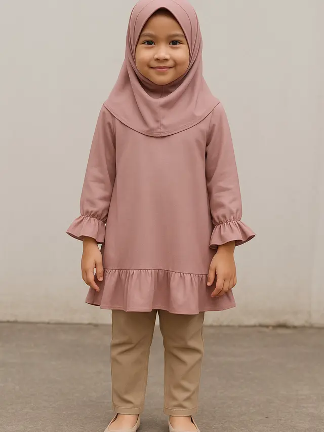 Baju Anak Muslim yang Timeless (Foto: ChatGPT)