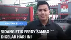 Ferdy Sambo rencananya akan menjalani sidang etik pada Kamis (25/08) ini di Mabes Polri. Korps Mako Brimob Polri terpantau sepi. Pelanggar kode etik masih dilakukan pemilahan sesuai bobot peran dalam kasus pembunuhan Brigadir J.