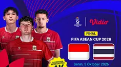 Final FIFA ASEAN Cup 2026 - Indonesia vs Thailand: Garuda Berburu Trofi Pertama di Vidio