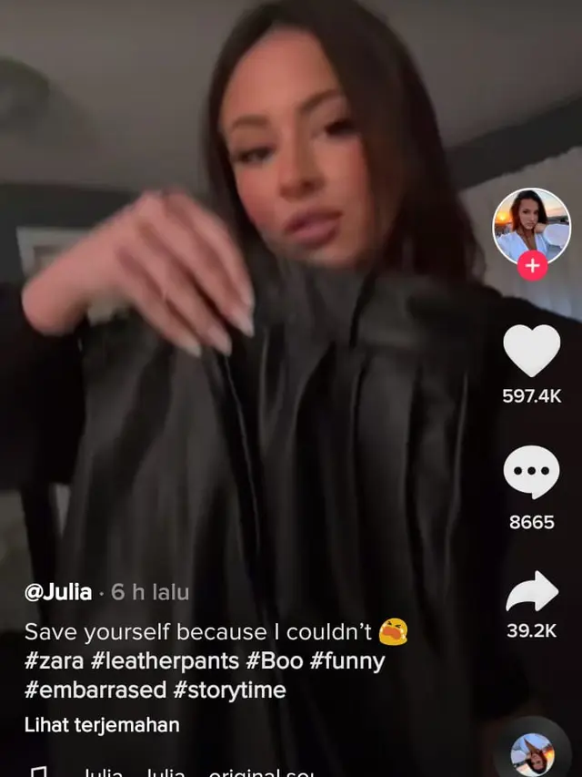 Celana Kulit Zara