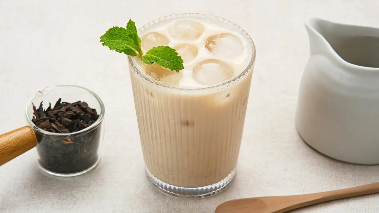 roasted milk tea teh susu