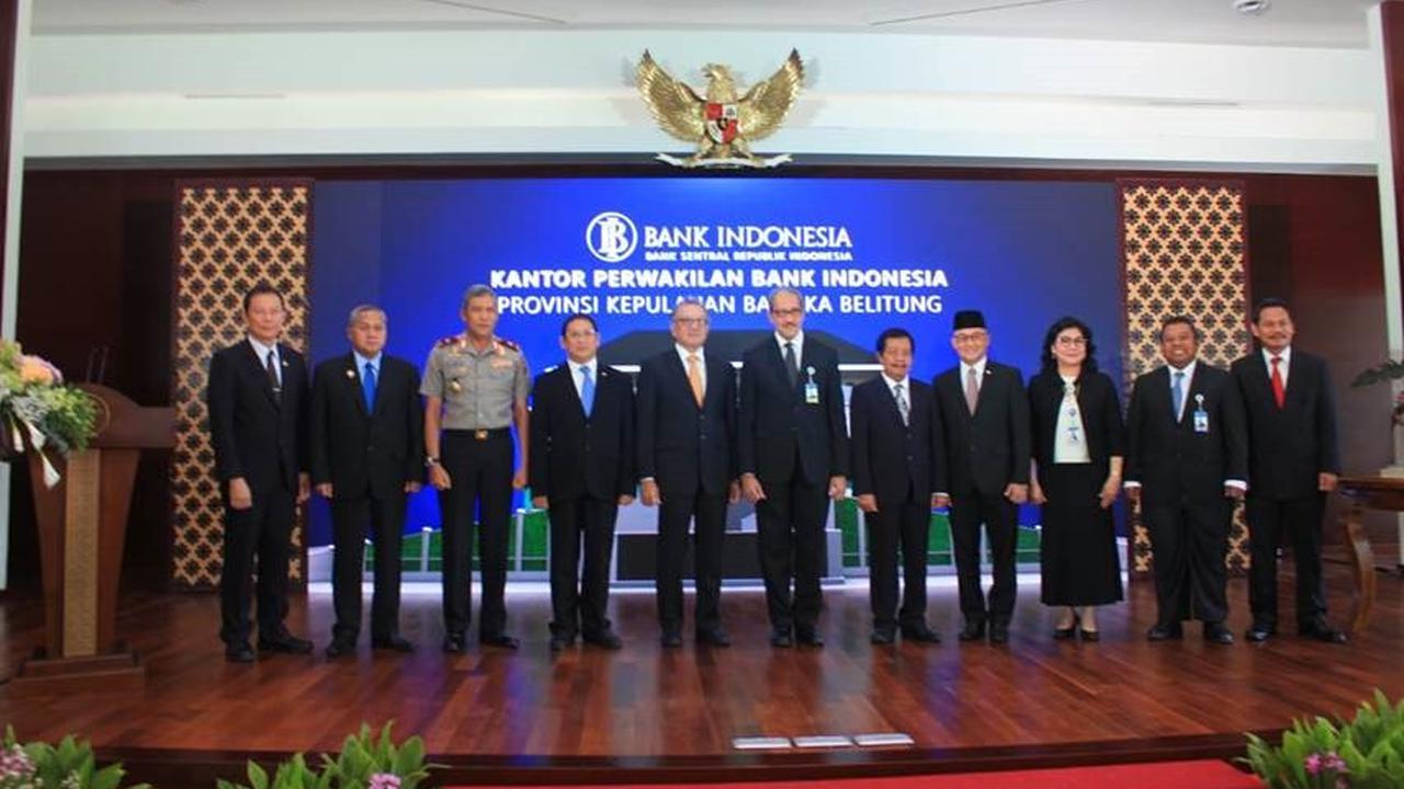 Peresmian Kantor Perwakilan Bank Indonesia (KPw BI) Provinsi Kepulauan Bangka Belitung