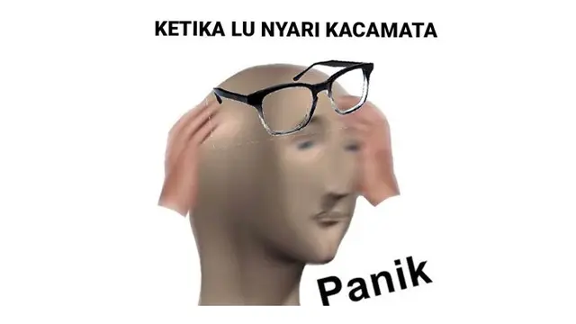 7 Meme Derita Orang Pakai Kacamata Ini Bikin Kesal