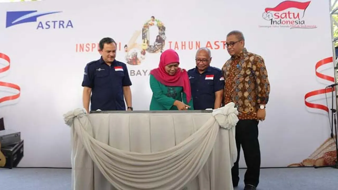 Mensos Khofifah Jadikan Kampung Ini Role Model di Indonesia